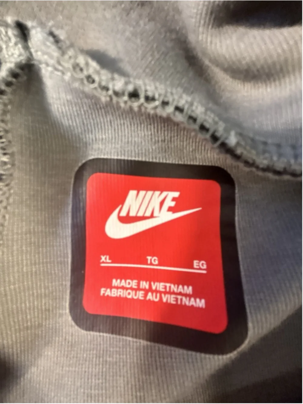 Nike Tech Fleece Men’s XL Black Gray Camo Full-Zip Hoodie Jogger Pants Set
